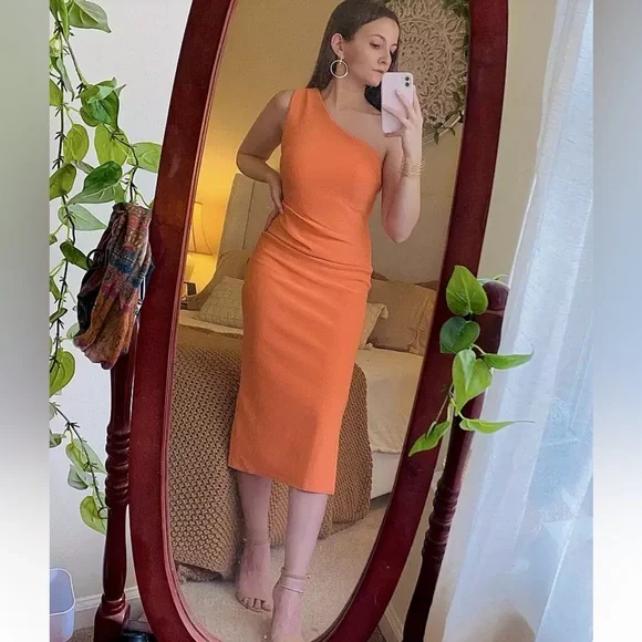 Petal & Pup One Shoulder Occassion Dress - Picture 3 of 15